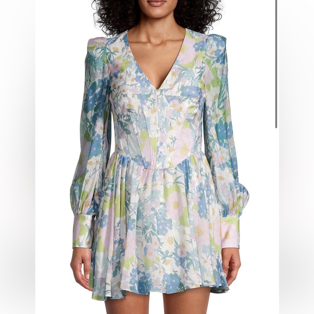 NWT Bardot Zelina Mixed Floral Minidress sold out
